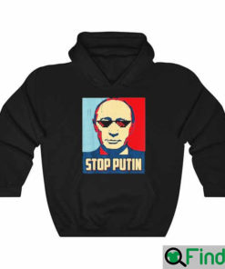 Stop Putin Peace For Ukraine Support Ukraine Hoodie