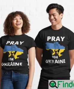 Stop War Pray For Ukraine I Stand With Shirt