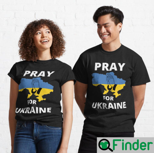 Stop War Pray For Ukraine I Stand With Shirt