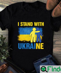 Support Ukraine I Stand With T Shirt
