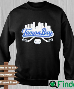 Tampa Bay Lightning Downtown City Skyline NHL Hockey Shirt Copy