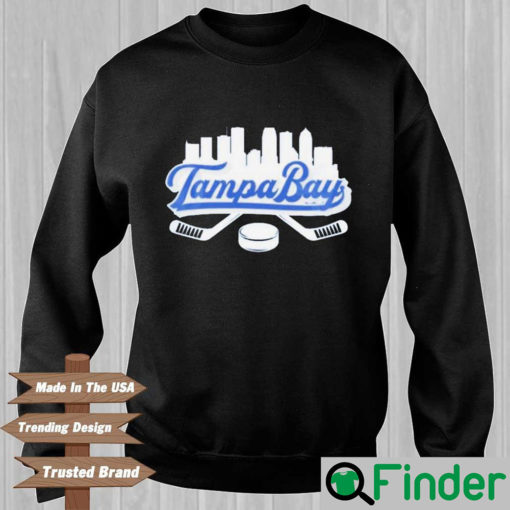 Tampa Bay Lightning Downtown City Skyline NHL Hockey Shirt Copy