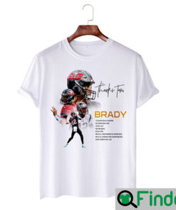 Thank You Tom Brady 7 Super Bowl Champion Shirt