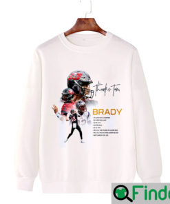 Thank You Tom Brady 7 Super Bowl Champion SweatShirt