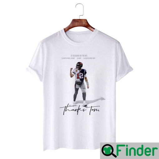 Thank You Tom Brady Memories T Shirt