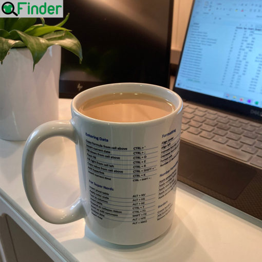 The Excel Super Shortcuts Mug Nerd Gift Coworker