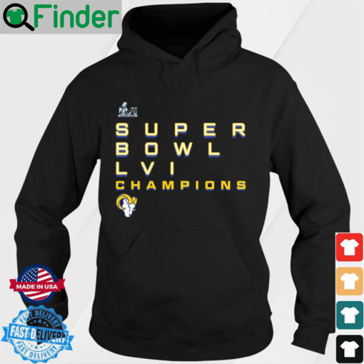 The Rams Super Bowl LVI Champions Hoodie