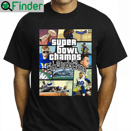 The Rams Super Bowl Official Los Angeles Champions Shirt