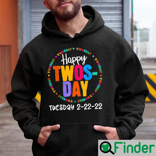 Twosday Tuesday February 22nd 2022 Happy 2nd grader Hoodie