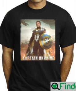 Volodymyr Zelensky Captain Ukraine T Shirt