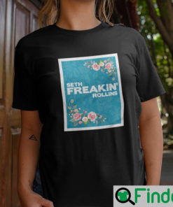 Wwe Seth Freakin Rollins Floral Shirt