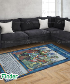 YuGiOh Ancient Warriors Oath Custom Trading Card Game Rug