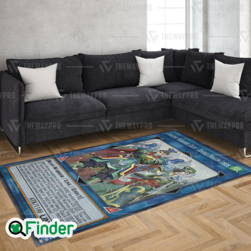 YuGiOh Ancient Warriors Oath Custom Trading Card Game Rug