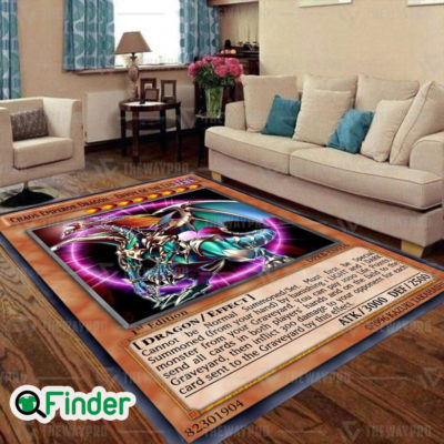 YuGiOh Chaos Emperor Dragon Envoy Of The End Custom Trading Card Game Rug