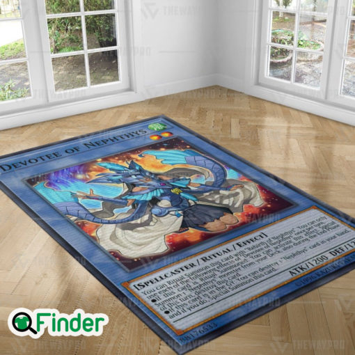 YuGiOh Devotee Of Nephthys Custom Trading Cards Game Rugs