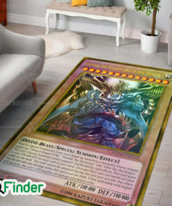 YuGiOh Egyptian The Ultimate Lord Of Duel Monster Custom Trading Cards Game Rug