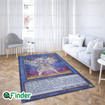 YuGiOh Herald Of Ultimateness Custom Trading Card Game Rug
