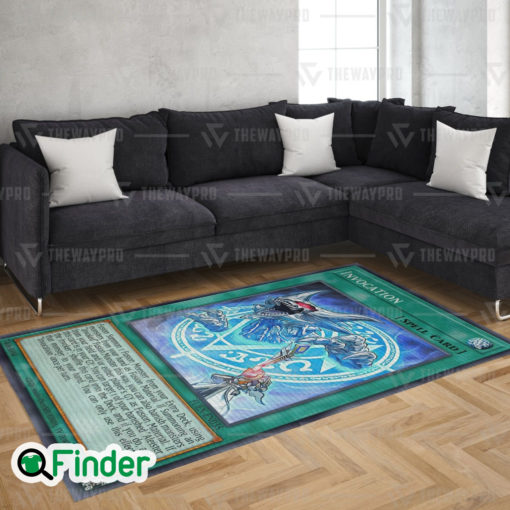 YuGiOh Invocation Custom Trading Card Game Rugs