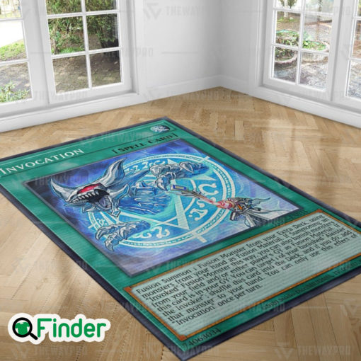 YuGiOh Invocation Custom Trading Cards Game Rugs