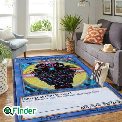 YuGiOh Magician Of Black Chaos Custom Trading Card Game Rug