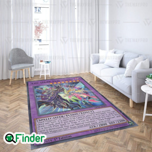 YuGiOh The Dark Magicians Custom Trading Card Game Rug