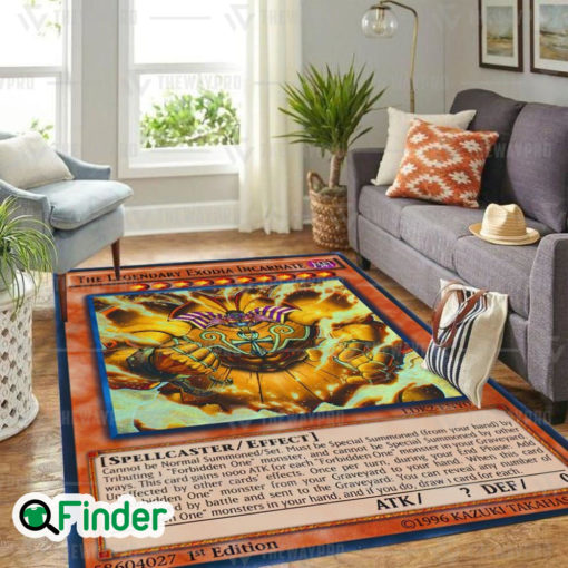 YuGiOh The Legendary Toon Exodia Custom Trading Card Game Rugs