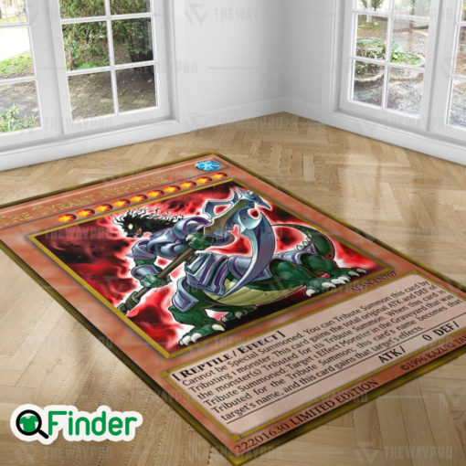 YuGiOh The Tyrant Neptune Custom Trading Cards Game Rug