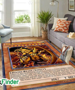 YuGiOh The Winged Dragon Of Ra Custom Trading Card Game Rugs