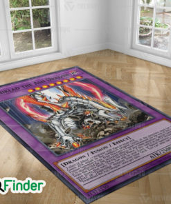 YuGiOh Titaniklad The Ash Dragon Custom Trading Cards Game Rugs