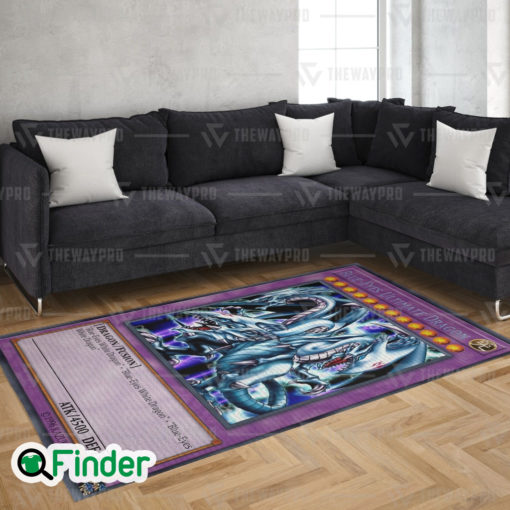 YuGiOh Trading Card Game Blue Eyes Ultimate White Dragon Custom Rugs