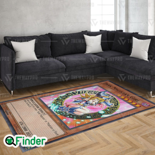 YuGiOh Trading Card Game Dark Magician Girl Custom Rugs