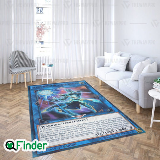 YuGiOh Xtra HERO Wonder Driver Custom Trading Card Game Rug