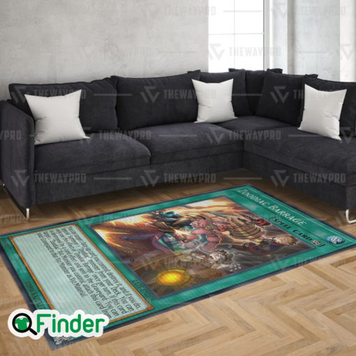 YuGiOh Zoodiac Barrage Custom Trading Card Game Rugs