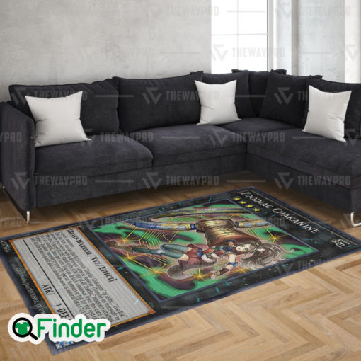 YuGiOh Zoodiac Chakanine Custom Trading Card Game Rugs