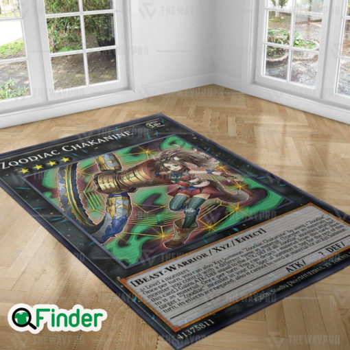 YuGiOh Zoodiac Chakanine Custom Trading Cards Game Rugs