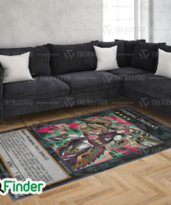 YuGiOh Zoodiac Drident Custom Trading Card Game Rugs