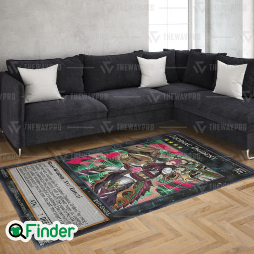 YuGiOh Zoodiac Drident Custom Trading Card Game Rugs