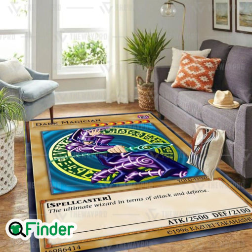 YuGiOhDuel Links Cards Dark Magician Custom Trading Card Game Rug