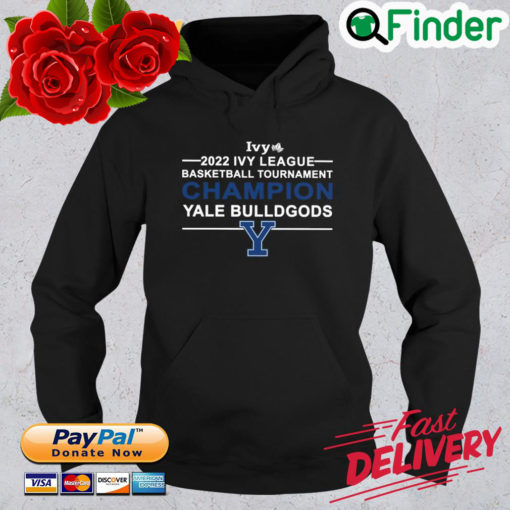 2022 Ivy League Basketball Tournament Champion Yale Bulldgods Hoodie