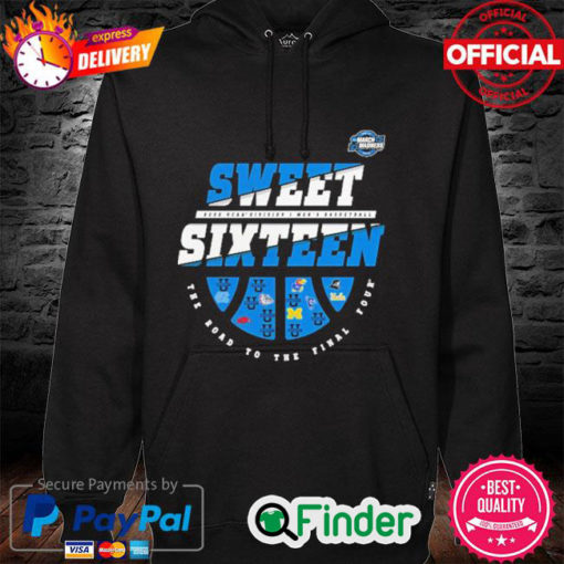 2022 NCAA Mens Basketball Tournament March Madness Sweet Sixteen Group Starters Hoodie