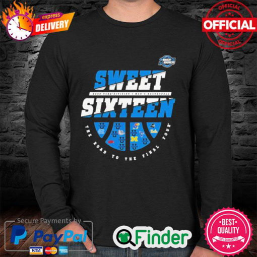 2022 NCAA Mens Basketball Tournament March Madness Sweet Sixteen Group Starters Long Sleeve