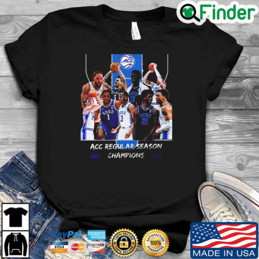 ACC Regular Season Champions 2021 2022 Shirt