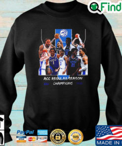 ACC Regular Season Champions 2021 2022 Sweatshirt