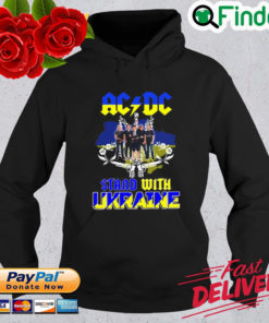 ACDC Stand With Ukraine Hoodie