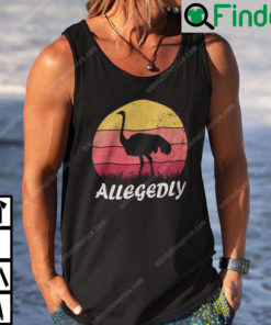 Allegedly Ostrich Lovers Tank Top