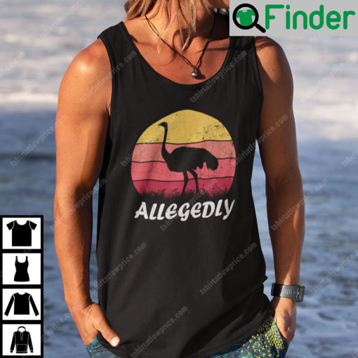 Allegedly Ostrich Lovers Tank Top