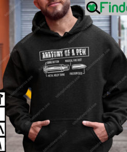 Anatomy Of A Pew Hoodie Gun Lovers Gift1