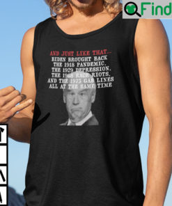 And Just Like That Biden Brought Back The 1918 Pandemic Tank Top