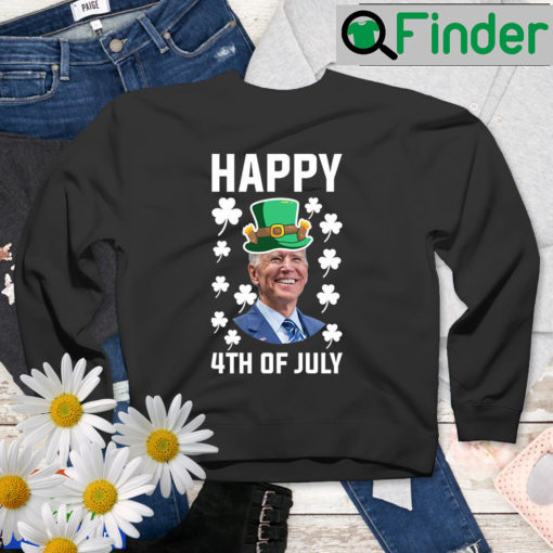 Anti Joe Biden St Patricks Day Funny Joe Biden Sweatshirt