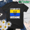 Anti Putin I Stand With Ukraine War Ukranian Support T Shirt